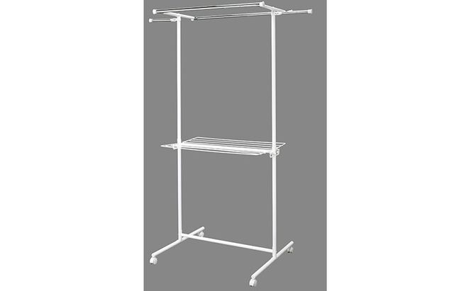 物干し 室内物干し SLM-820KR ホワイト 洗濯干し  室内 物干し 洗濯用品  洗濯用品 洗濯 洗濯物干し 室内 折りたたみ スタンド  物干しスタンド 家庭 便利 簡単 タオル バスタオル コンパクト シンプル アイリスオーヤマ