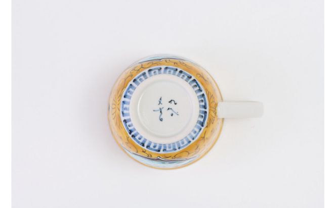ペアマグカップ　青手古九谷 172111_CY19002