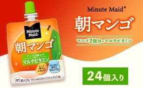ミニッツメイド 朝マンゴ 24個入り×1ケース
