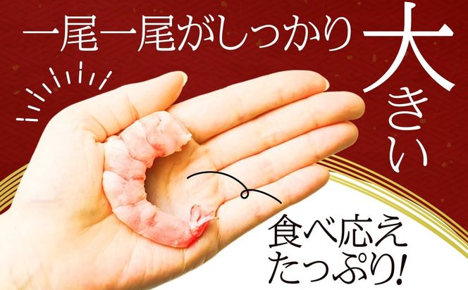 159-2020-29　極上むきえび　約750g　背ワタ処理済み 殻とり済み バラ凍結 無保水【 魚介類 海鮮 惣菜 おかず 冷凍配送 送料無料 神奈川県 大磯町】