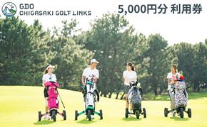 ゴルフ場 神奈川 GDO茅ヶ崎ゴルフリンクス 5,000円分　利用券 ゴルフ ゴルフ場利用権 ラウンド 運動 健康 スポーツ 自然 コース