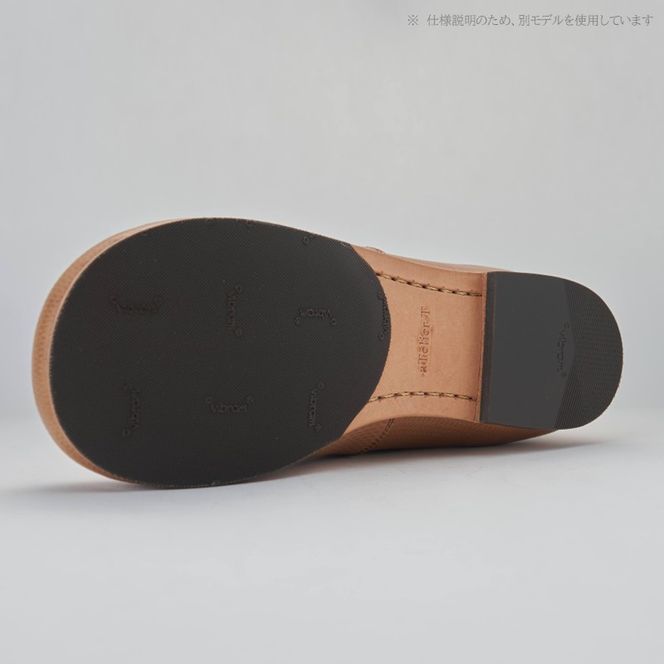 【リッチブラウン】 Chukka Boots DECO ハンドソーン製法タイプ＜ハーフソールラバー加工あり＞《 ブーツ 靴 革靴 牛革 レザー 》【2537N08007_02】
