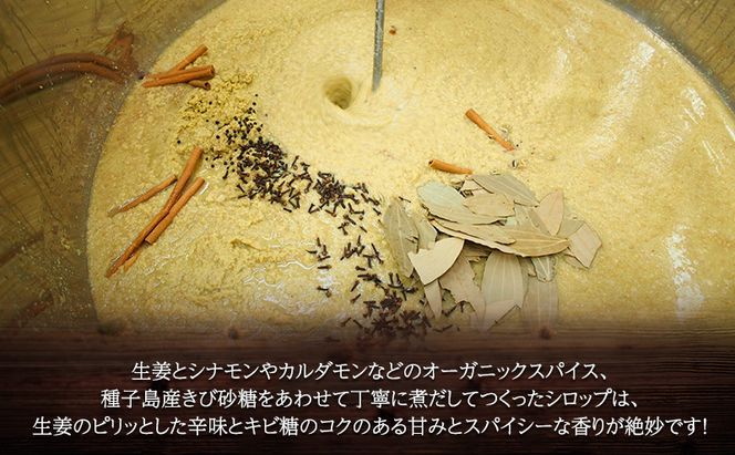 【 小豆島 】小豆島ジンジャーシロップ3本セット 果実飲料 ジュース 