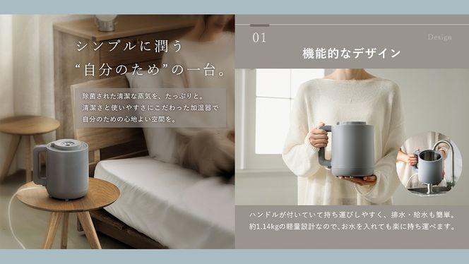 LAVINO ホットモイスト LAVINO ラビーノ 加湿器 卓上加湿器 空調 家電 暖房