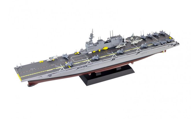 J108 1/700  海上自衛隊 護衛艦 DDH-181 かが 2024(SVTOL戦闘旗搭載 第1次改装時) 141305_MD02