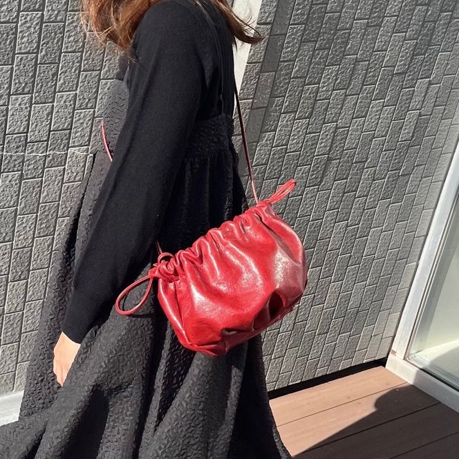 made in HYOGO～Cherry DOLLYBAG（dark cherry）