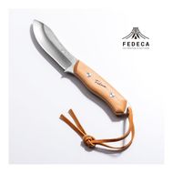 【FEDECA】 ブッシュクラフトナイフ プレーンホワイト 001098