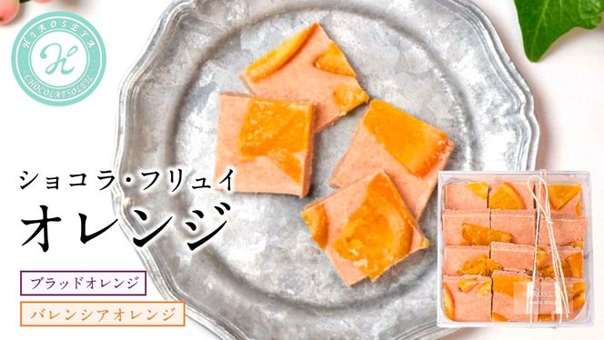 ショコラフリュイ オレンジ チョコレート チョコ スイーツ デザート 高級 ギフト 贈り物 お礼 プレゼント 手土産 お菓子 [DJ37-NT]