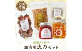 【播磨モノ語り】加古川の恵みセット《 はちみつ グラノーラ いちじく お茶 ジャム 詰め合わせ セット 》【2502I16506】