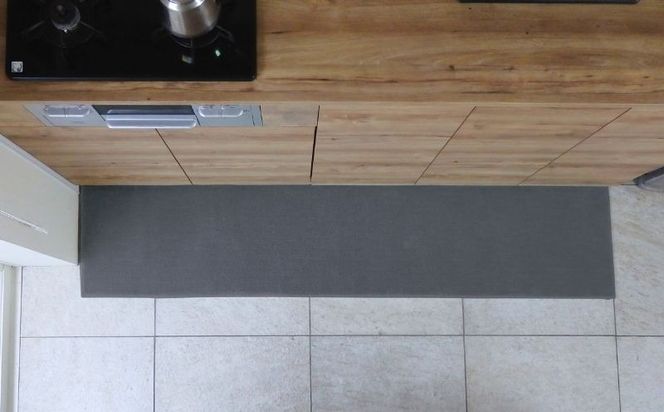 diw0077 北欧風キッチンマット ラグマットタイプ 45×210cm ノーマル型 スチール 抗菌防臭 SEK 織人しきもの屋工房