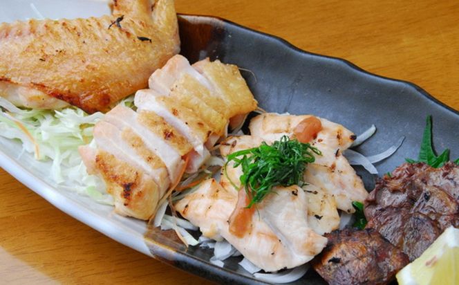 【数量限定200】絶品！希少品種！京丹後産 京地どり 焼き鳥5種盛り合わせ 20本＆絶品手羽先・手羽元 各2個　YK00699