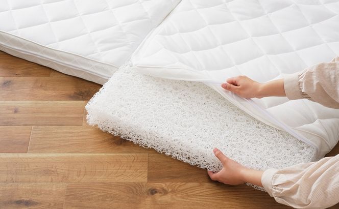 エアリーマットレス HG90R-SD マットレス セミダブル 三つ折り 折りたたみ 9cm 寝返り 通気性 洗える 丸洗い 体圧分散 抗菌 防臭 コンパクト アイリスオーヤマ Airy エアリー