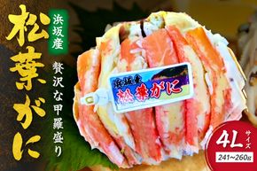 松葉ガニ甲羅盛4Lサイズ 1個 カニ 松葉蟹 ズワイガニ 甲羅盛 ふるさと納税 カニ　SK00232