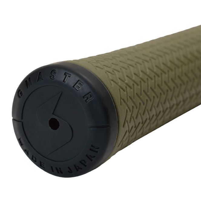 【5本セット】GMASTER GOLFGRIP(スタンダード　49g±1　バックライン無)　オリーブ×マルチプル【ゴルフ ゴルフグリップ 高精度 スタイリッシュ グリップ 国産 国内生産】（CW013）