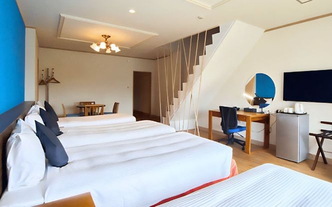 スーペリアルーム 1泊2日 宿泊券 (最大2名様/朝食付き) 未就学のお子様 添い寝無料 宿泊利用券 沖縄旅行 ホテル チケット ギフト 沖縄市 / ライカムファミリーリゾートホテル[BCEH002]