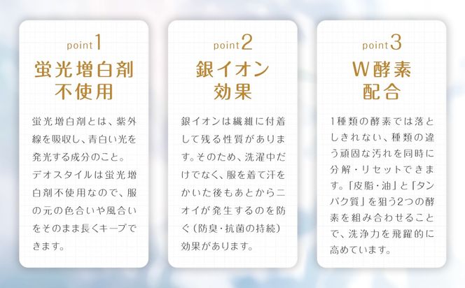 【ふるさと納税専売品】 詰替用 液体洗剤 デオスタイル 1.65kg×9個 大容量 衣類用 洗濯用洗剤 洗剤 洗濯 衣類用洗剤 液体 詰め替え