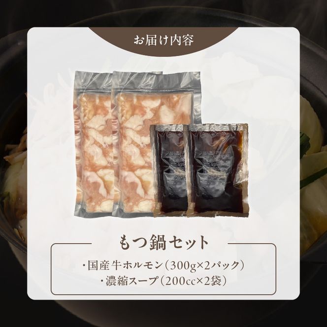 【食肉総合卸 丸正】厳選国産牛のもつ鍋セット（6人前） ［153M17］ 
