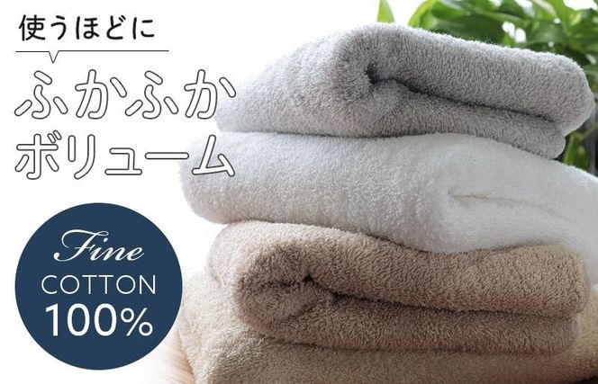 X1-5 【アウトレット】ヒオリエ ホテルタオル ビックフェイスタオル 5枚 ダークブラウン【泉州タオル 吸水 普段使い 無地 シンプル 日用品 スピード発送】