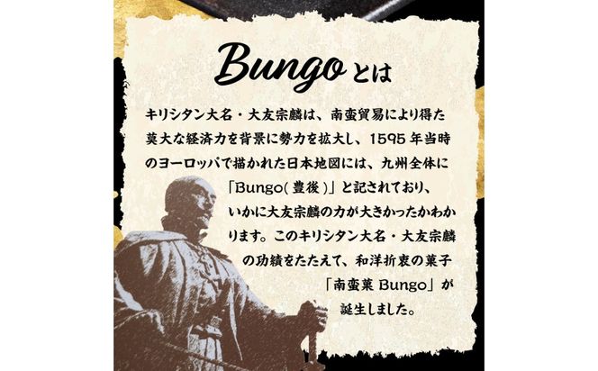 【J01048】南蛮菓 Bungo（ぶんご） 18個入り