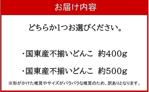 【訳あり】【選べる容量】国東産不揃いしいたけ（どんこ）_2634R