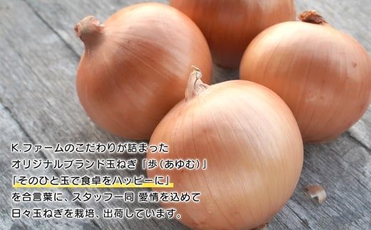 【玉ねぎ定期便12ヶ月】淡路島たまねぎ 歩-AYUMU- 2kg　玉ねぎ