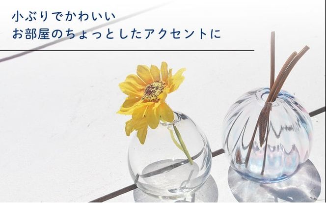 琉球ガラス　一輪挿し2点セット【琉球ガラス工房　三ツ星】