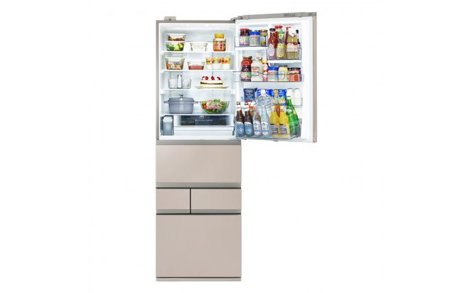 東芝　冷蔵庫【標準設置費込み】　452L　5ドア　右開き　冷凍冷蔵庫　GR-Y450GTM(NS) 141305_KV136