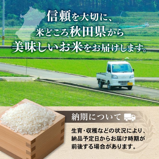 【新米先行予約 6ヵ月定期便】令和8年度産 ブレンド米 白米 5kg×6ヵ月 精米 米 コメ お米 生活応援米 おこめ ご飯 ごはん 秋田県産 秋田 にかほ