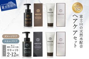 【 定期便 】選べる種類とお届け回数 「ベストシャンプー10傑」に選ばれたヘアケアセット 【 ダメージケア / スカルプケア】  シャンプー トリートメント セット サロン専売 ナナコスター 山梨 富士吉田 