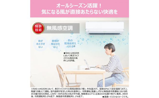 東芝　エアコン【標準設置費込み】フラッグシップモデル　20畳　RAS-U632DR(W) 141305_KV158