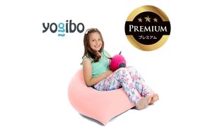 Yogibo Pyramid Premium（ヨギボー ピラミッド プレミアム）＜フラミンゴ＞【ビーズクッション ビーズ 座椅子 椅子 クッション ビーズソファー ビーズソファ 新生活 プレゼント インテリア 家具 ベッド ゲーム】-[G777-12]