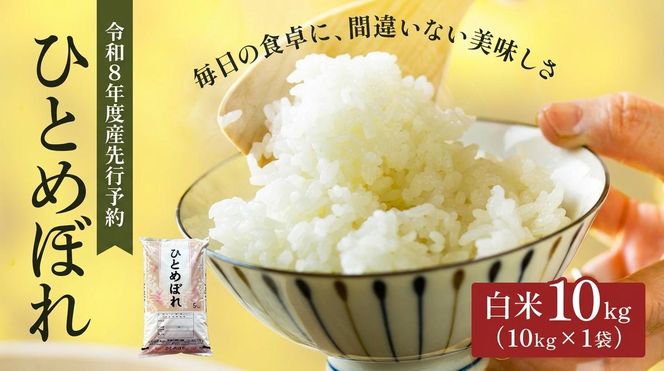 令和8年産 新米 ひとめぼれ 10kg 先行予約 米 お米 白米 精米 こめ コメ 令和8年 宮城県産