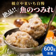 橋立やまいち自慢の魚のつみれ 2パックセット（冷凍）600g つみれ 魚 鍋 京都府 宮津市 myz02 myz11 myz17