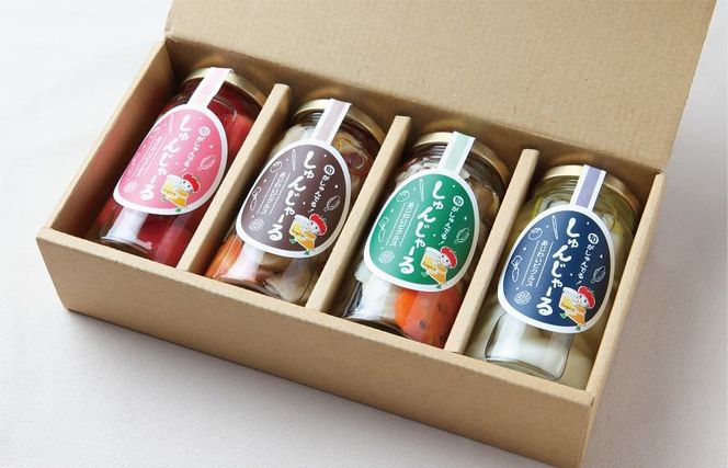 020C306f 【父の日】割烹松屋 料亭の和風ピクルス おまかせ 4本セット