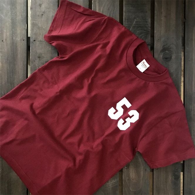 17-71 ゆるキャラ紋太グッズ(Tシャツ[バーガンディーM]、ぬいぐるみ小)