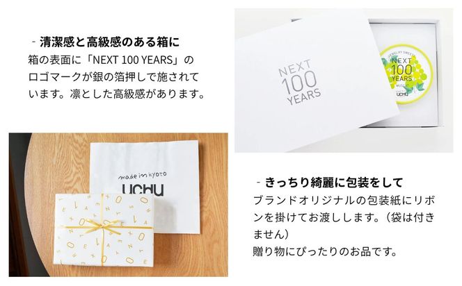 【UCHU wagashi】フルーツの羊羹＋宝石の菓子・マスカット ギフトセット｜京都 創作和菓子 人気店 おしゃれ［ 贈り物に最適 新しい和菓子 ギフト包装 お渡し袋付き フルーツ羊羹＋もっちりマスカット 可愛い おしゃれ 人気 おすすめ ギフト プレゼント お取り寄せ 通販 送料無料 ふるさと納税 ］ 261009_B-XT01