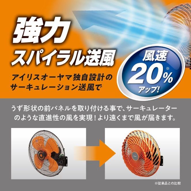 工業扇風機 壁掛け型 KF-431W アイリスオーヤマ 