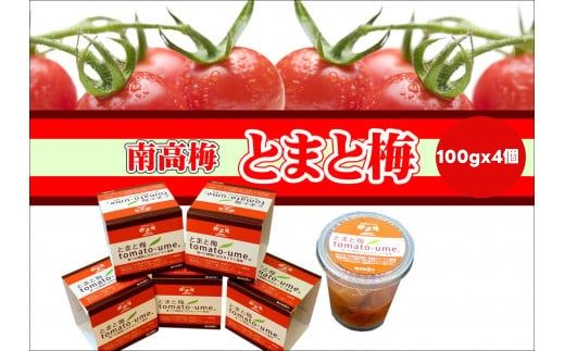 とまと梅tomato-ume １００ｇ×５個 / 梅干し 梅干 梅　【ypl600-toma-100x4】