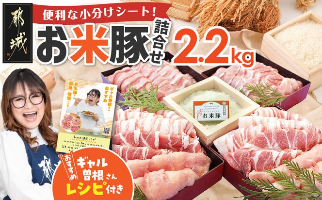 お米豚2.2kgセット_31-016-2200g 