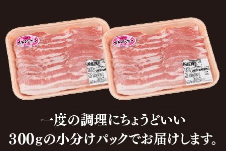 肥前さくらポーク しゃぶしゃぶ用 豚バラ 600g【やわらかい 脂 甘み 豚肉 肉巻きおにぎり 薄切り 小分け 佐賀県 キメ細かい 柔らかい 臭みが少ない】(H123110)