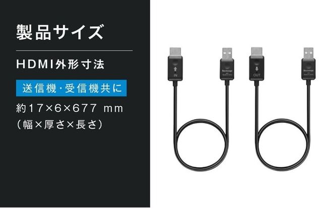 HDMIワイヤレスアダプター　HDMI タイプ（PC/ゲーム機用）