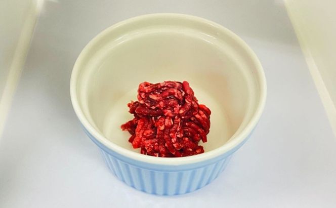鹿肉ドッグフード　鹿肉冷凍ミンチ（犬用）　500g（250g×2トレー） 加工食品 お肉 家族 健康 食事 大切 ペット 自然 新鮮 動物 高品質 安心 安全 国産 子犬 老犬 こだわり 小分け 