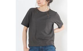 レディースカットソー 半袖 モカチャコール L 312011_CS002VC07