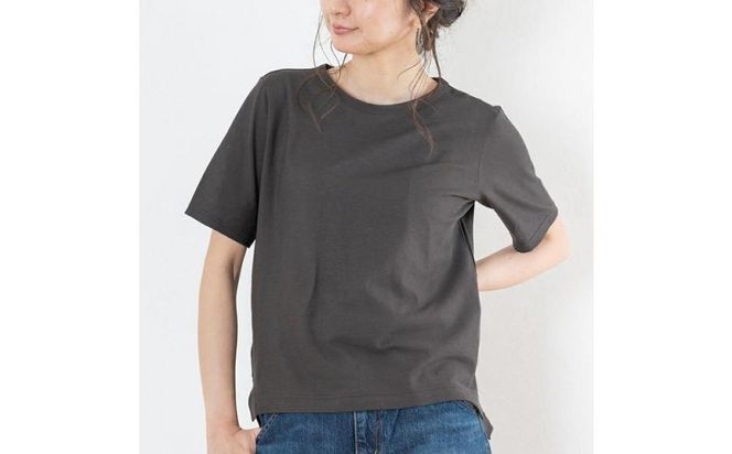 レディースカットソー 半袖 モカチャコール L 312011_CS002VC07