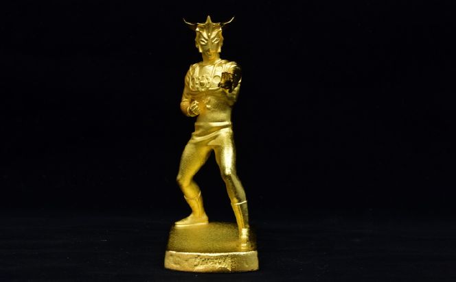 『ウルトラマンレオ』　ペーパーウェイト ゴールド 147-028 ふるさと納税 ペーパーウェイト ウルトラマンレオ ゴールド 笛吹市 プレゼント 贈り物 ギフト