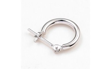 プラチナ900 　フープピアス　1.5×10　120333 SWAE017