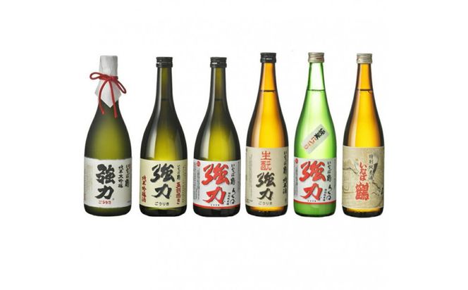 いなば鶴 純米酒飲み比べ 6本セット 312011_BR009