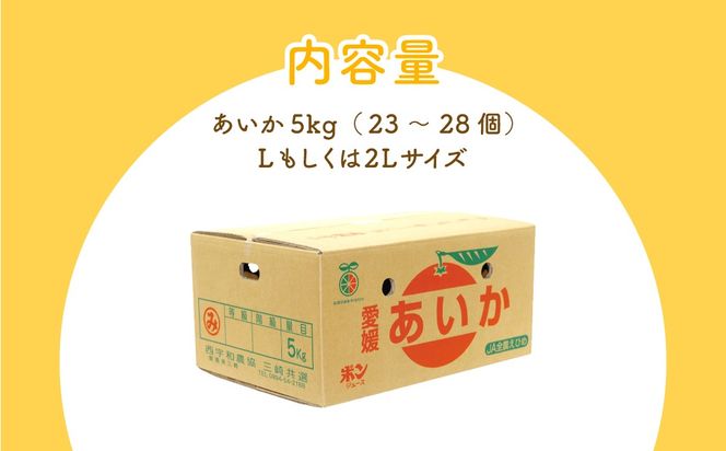【先行予約】【数量限定】あいか（生果5kg）※離島への配送不可（2025年12月上旬より順次発送予定） IKTBD005