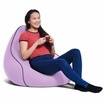 Yogibo Lounger Premium（ヨギボー ラウンジャー プレミアム）＜ラベンダー＞-[G764-16]