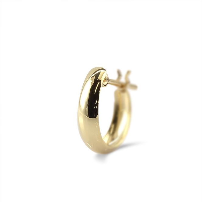 18金 フープ ピアス k18 片耳 フープピアス レディース 小さめ ゴールド 18k イエローゴールドk18 K18 地金 リングピアス ジュエリー シンプル おしゃれ プレゼント210420sh105yu SWAA213